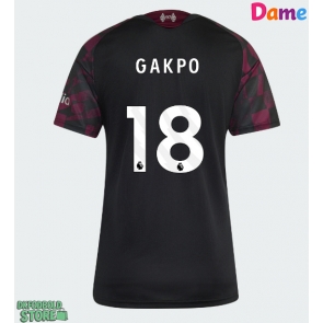 Liverpool Cody Gakpo #18 Replika Tredjetrøje Dame 2026-27 Kortærmet